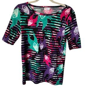 Lularoe/Disney Maleficent Collaboration Top EUC sz S